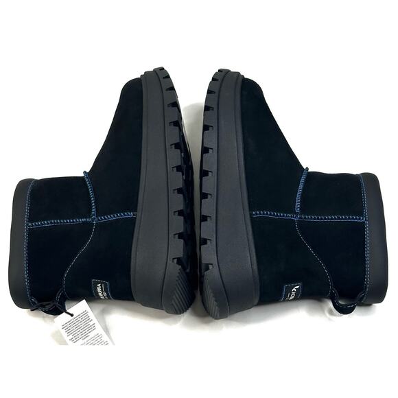 Koolaburra by UGG Koola Mini Hybrid Waterproof Black Suede Boots Womens 6 New - Picture 6 of 11